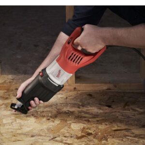 Milwaukee 15 Amp 1-1/4 in. Stroke Orbital SUPER SAWZALL Reciprocating Saw W/ Hard Case & Carbide SAWZALL Blade