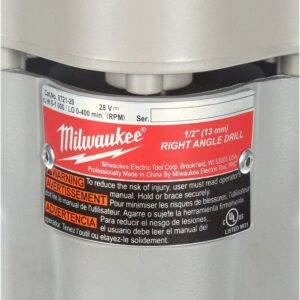 Milwaukee M28 28-Volt Lithium-Ion Cordless 1/2 in. Right Angle Drill w/(1) 3.0Ah Batteries & Charger