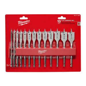 Milwaukee High Speed Wood Spade Bit Set (13-Piece)