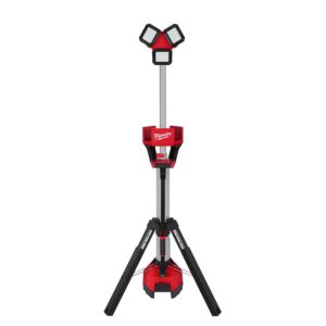 Milwaukee M18 18-Volt Lithium-Ion Cordless 6,000 Lumens Rocket Dual Power Tower Light with Charger (Tool-Only)