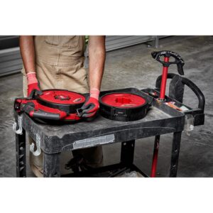Milwaukee M18 Fuel 18-Volt Lithium-Ion Brushless Cordless Angler 240 ft. Steel Pulling Fish Tape Kit W/ (2) 2.0Ah Batteries