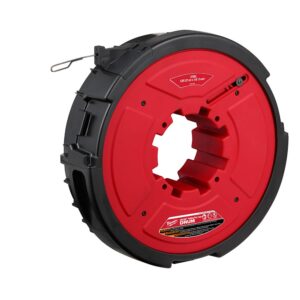 Milwaukee M18 Fuel Angler 120 ft. x 1/8 in. Steel Pulling Fish Tape Drum