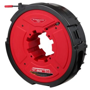 Milwaukee M18 FUEL Angler 100 ft. Non-Conductive Polyester Pulling Fish Tape Drum