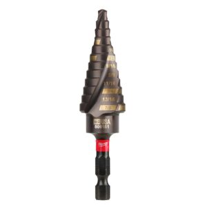 Milwaukee Titanium SHOCKWAVE Impact Duty Step Bit Kit with Titanium Drill Bit Set (26-Piece)