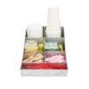 Mind Reader Silver 7 compartment Break Room Condiment Organizer