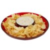 Mind Reader 13 in. x 2.25 in. Red Acrylic Chip & Dip Bowl, Acrylic Tinted Snack Bowl, Kitchen, Countertop Bowl
