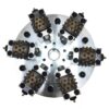 Monster 10 in. Bush Hammer with 6 Rollers