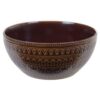Certified International Multi-Colored 152 oz. Aztec Brown Deep Bowl