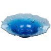 Certified International Natural Coast Multi-Colored 12.25 in. Glass Shell Bowl