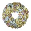 National Tree Company 18.5 in. Mixed Hydrangea Wreath