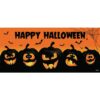 My Door Decor 7 ft. x 16 ft. Happy Halloween Jack-O-Lanterns Garage Door Decor Mural for Double Car Garage Car Garage