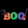 National Tree Company 23 in. BOO Sign with LED Lights