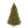 National Tree Company 7.5 ft. PowerConnect Kingswood Fir Artificial Christmas Tree with Dual Color LED Lights