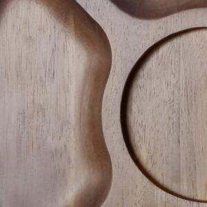 BergHOFF Acacia 13 in. x 13 in. Brown Wooden Tray