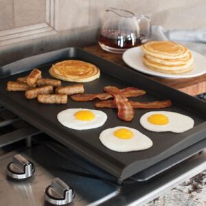 Nordic Ware Aluminum Grill Griddle with Backsplash