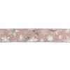 Northlight 2.5 in. x 16 yds. Metallic Rose Gold Snowflake Wired Craft Ribbon