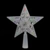 Northlight 6 in. Clear Crystal Jeweled Star LED Christmas Tree Topper in Multi-Lights