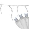 Northlight 6.75 ft. 100-Light Pure White LED Wide Angle Icicle Lights