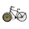 Benzara Cycle Shaped Multi-Color Metal Analog Display Table Clock