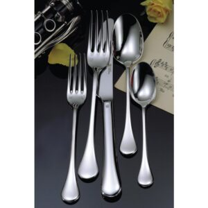 Oneida Puccini 18/10 Stainless Steel Table Forks, European Size (Set of 12)