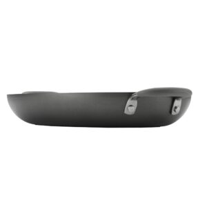 Circulon Elementum 15 in. Hard-Anodized Aluminum Nonstick Grill Pan in Oyster Gray
