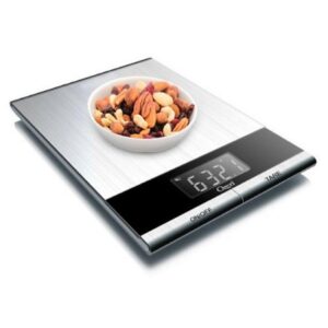 Ozeri Ultra Thin Professional Digital Kitchen Food Scale in Elegant Stainless Steel