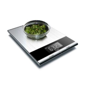 Ozeri Ultra Thin Professional Digital Kitchen Food Scale in Elegant Stainless Steel