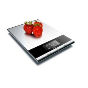 Ozeri Ultra Thin Professional Digital Kitchen Food Scale in Elegant Stainless Steel