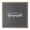 Petal Lane Chalk Happiness is Homemade Rustic Brown Frame Magnetic Memo Board