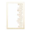 Petal Lane When You Love Have, Gold Frame, Magnetic Memo Board