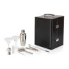 Picnic Time Black Case and Interior Manhattan Cocktail Set