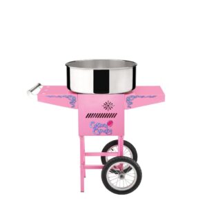 Great Northern Vortex Commercial Pink Cotton Candy Machine and Cart