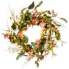 National Tree Company 22 in. Flower Wreath