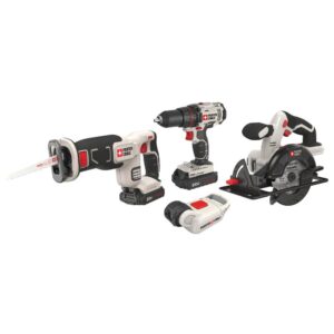 Porter-Cable 20-Volt MAX Lithium-Ion Cordless Combo Kit (4-Tool)