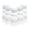 POWERTEC Self Cleaning Replacement Filter Bags for Festool CT Midi Flexible Fleece Filter Bag for Festool 498411 (5-Pack)