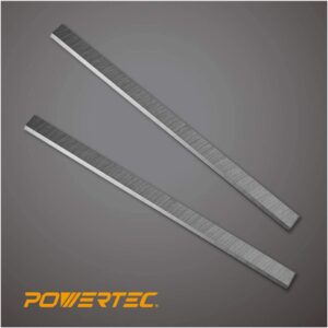 POWERTEC 12-1/2 in. x 3/4 in. x 1/8 in. High-Speed Steel Planer Knives (Set of 2)