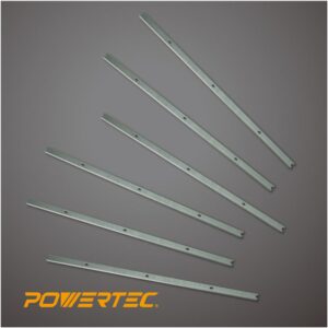 POWERTEC 13 in. HSS Replacement Planer Blades - 2 Sets 6 Knives