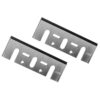 POWERTEC 3-1/4 in. HSS Planer Blades for DeWalt DW6655 / FDW677 / DW678 / DW680K (Set of 2)