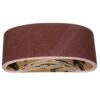 POWERTEC 3 in. x 21 in. 240-Grit Aluminum Oxide Sanding Belt (10-Pack)