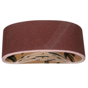 POWERTEC 3 in. x 21 in. 240-Grit Aluminum Oxide Sanding Belt (10-Pack)