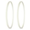 POWERTEC Heavy-Duty Urethane Tires For Bandsaw, 9 in. Dia x 1/2 in. Wide (2-Pack)