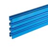 POWERTEC 3 in. x 24 in. Aluminum Multi T-Track Fence for Jigs and Fixtures with Laser Measured Left to Right