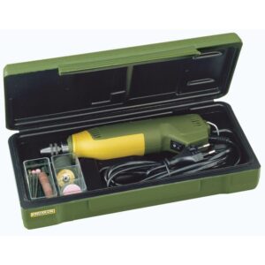 Proxxon Precision Rotary FBS Tool 115/E with 43 Assorted Bits and Cutters