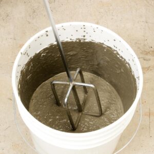 QEP 24 in. Professional Chrome-Plated Steel Thinset and Grout Mixing Paddle for Corded Drills