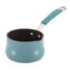 Rachael Ray Cucina 0.75 qt. Aluminum Nonstick Saucier in Blue