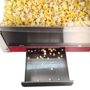 Paragon 1911 Original 6 oz. Red Stainless Steel Countertop Popcorn Machine