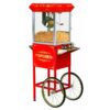 Elite Deluxe 8 oz. Kettle Popcorn Trolley in Red