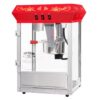 Great Northern 850-Watt 8 oz. Red Foundation Style Antique Popcorn Popper