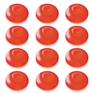 LUMABASE 1.25 in. D x 0.875 in. H x 1.25 in. W Red Floating Blimp Lights (12-Count)