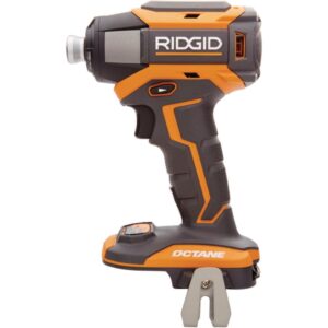 RIDGID 18-Volt OCTANE Brushless Cordless 6-Mode 1/4 in. Impact Driver (Tool Only)